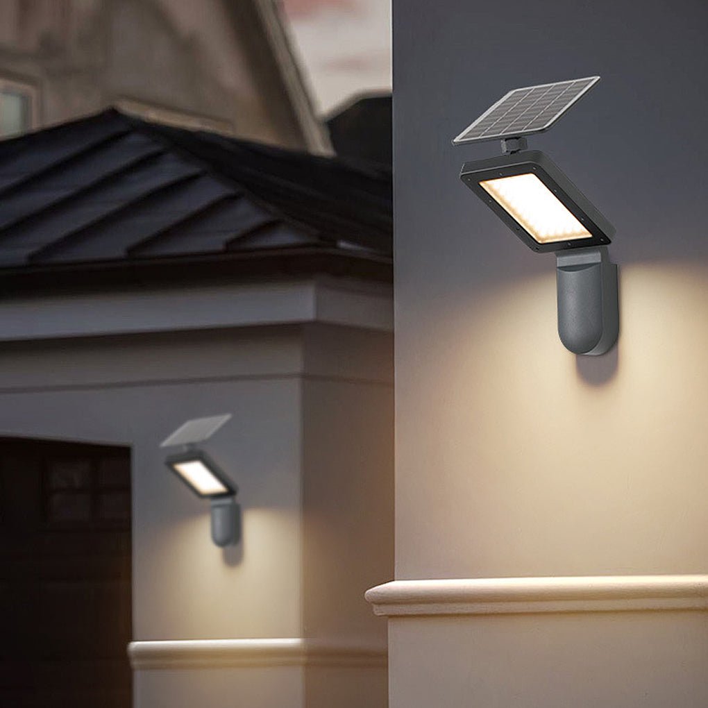 Soloon Creative Solar LED Plastic Outdoor Wall Sconce