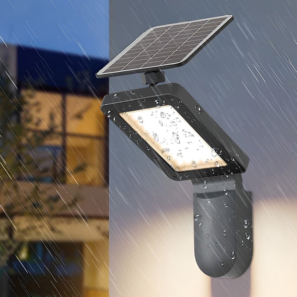 Soloon Creative Solar LED Plastic Outdoor Wall Sconce