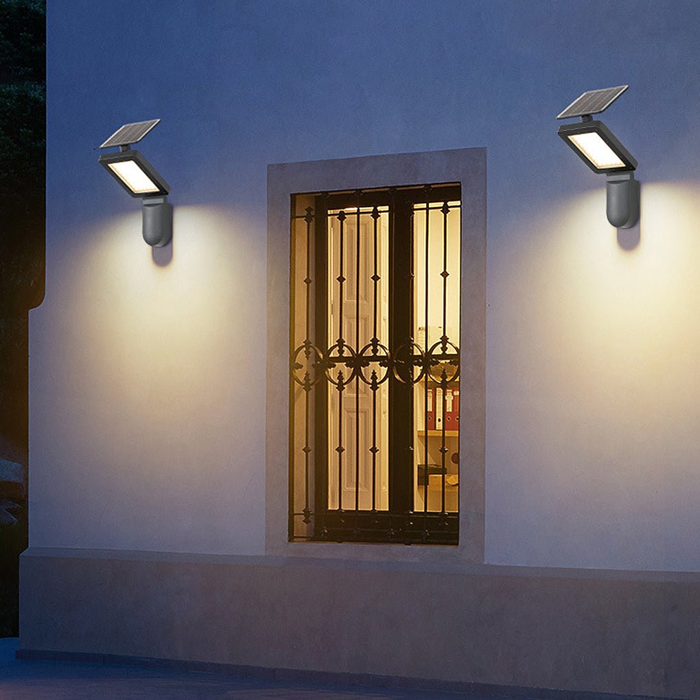 Soloon Creative Solar LED Plastic Outdoor Wall Sconce