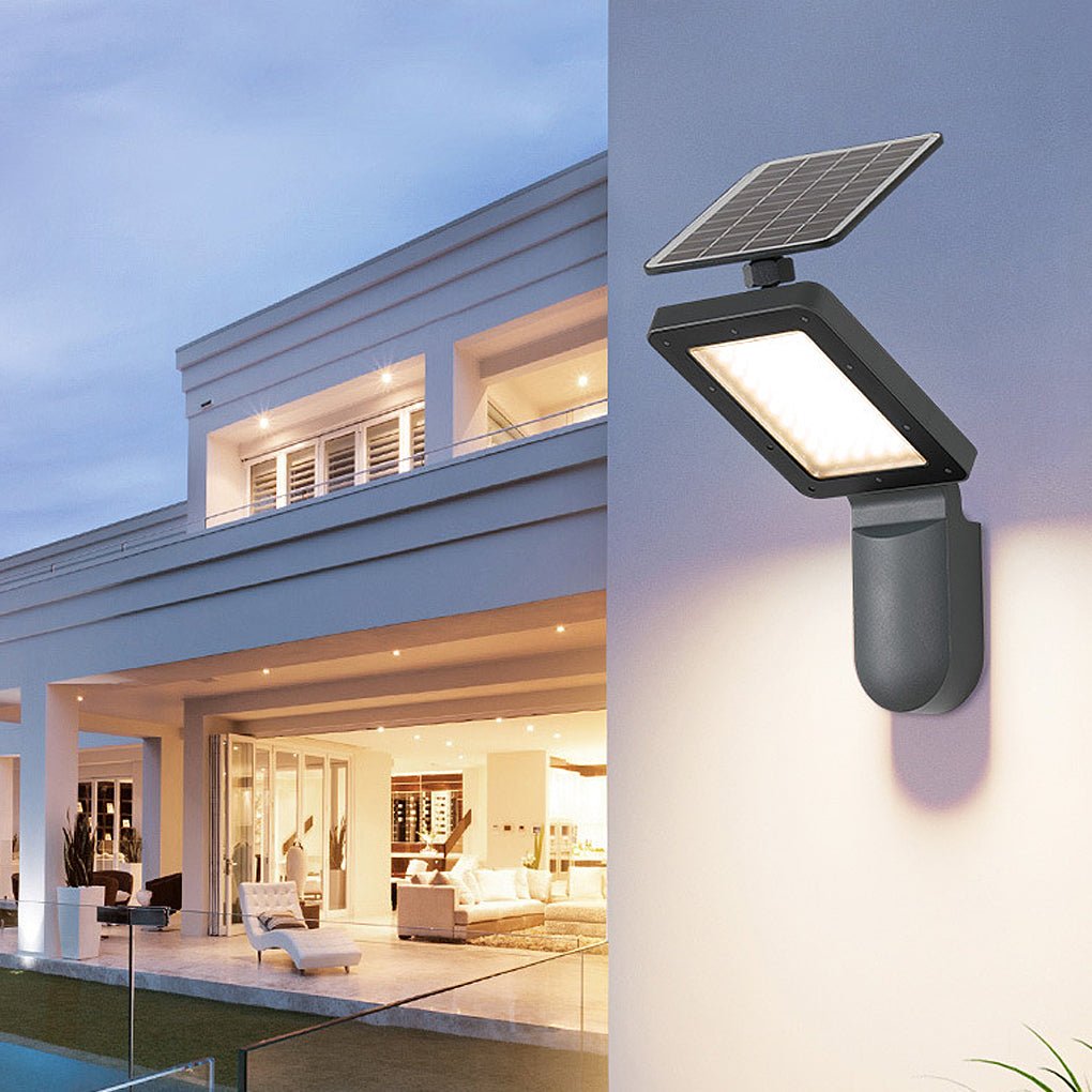 Soloon Creative Solar LED Plastic Outdoor Wall Sconce