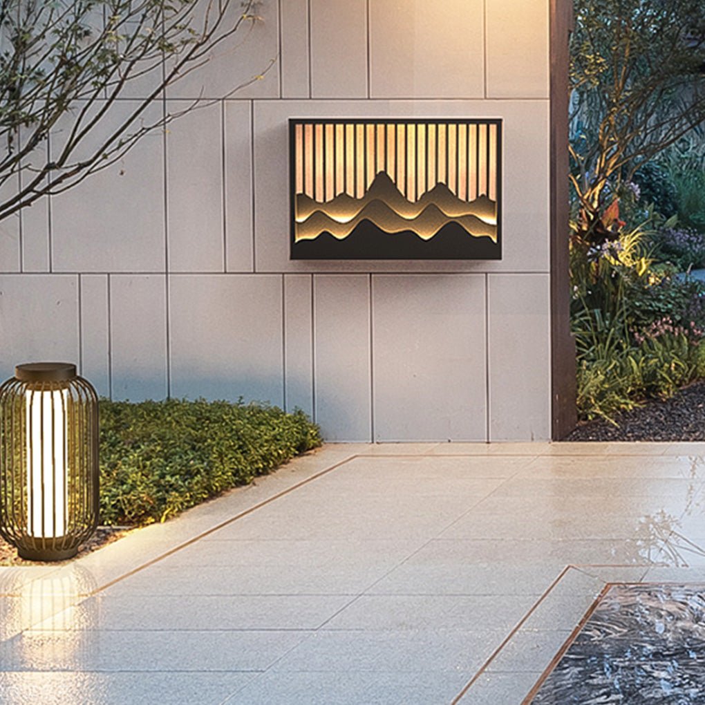 Oriel Creative Balcony Landscape Outdoor Wall Sconces