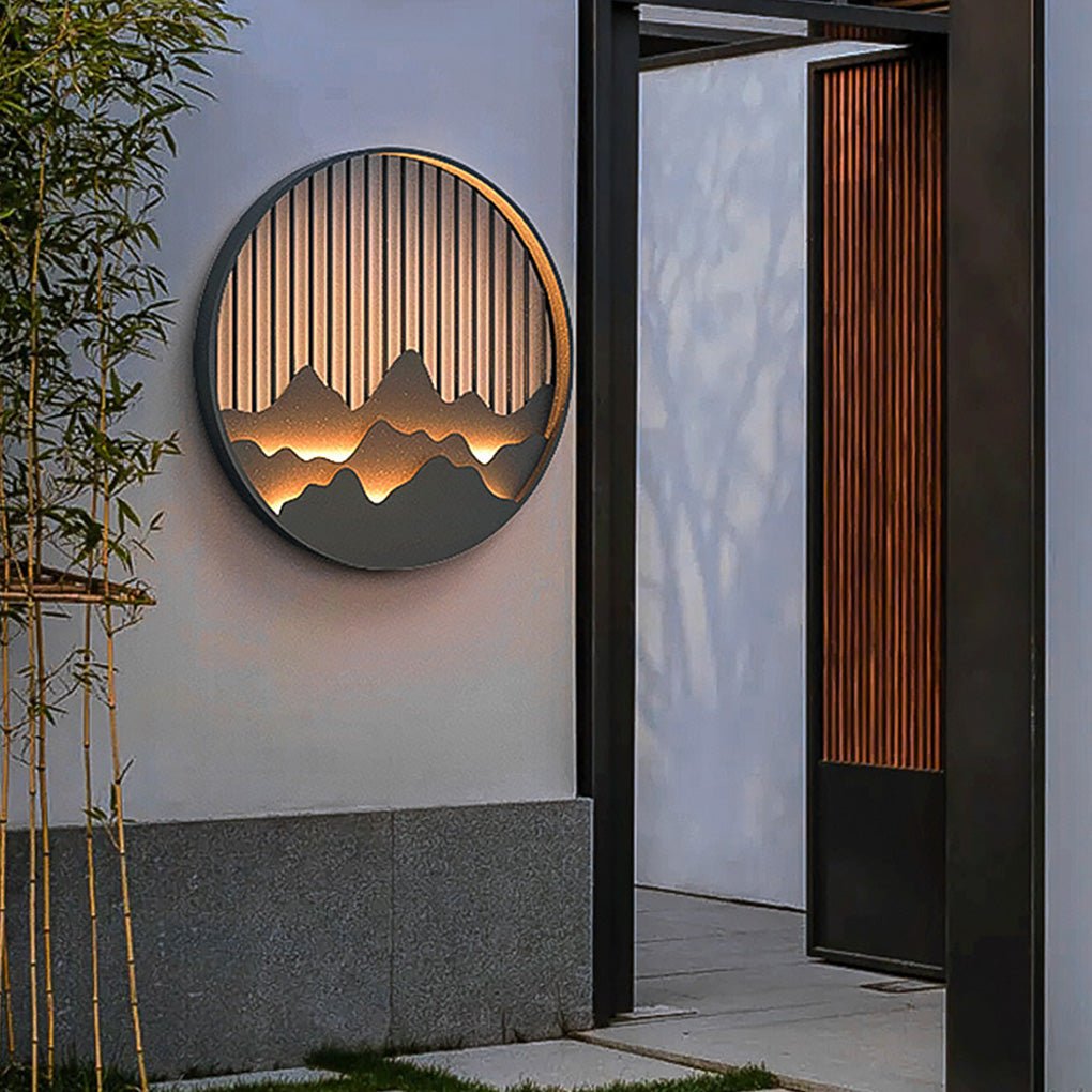 Oriel Creative Balcony Landscape Outdoor Wall Sconces