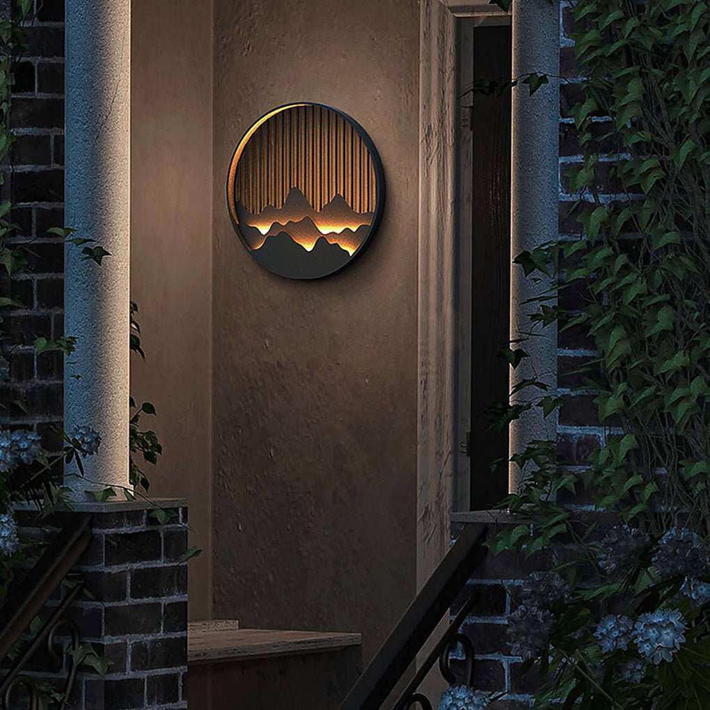 Oriel Creative Balcony Landscape Outdoor Wall Sconces