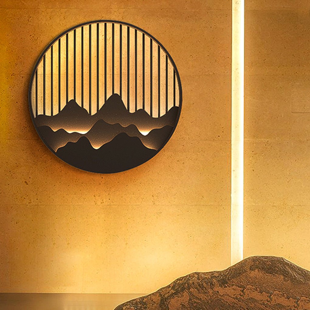 Oriel Creative Balcony Landscape Outdoor Wall Sconces
