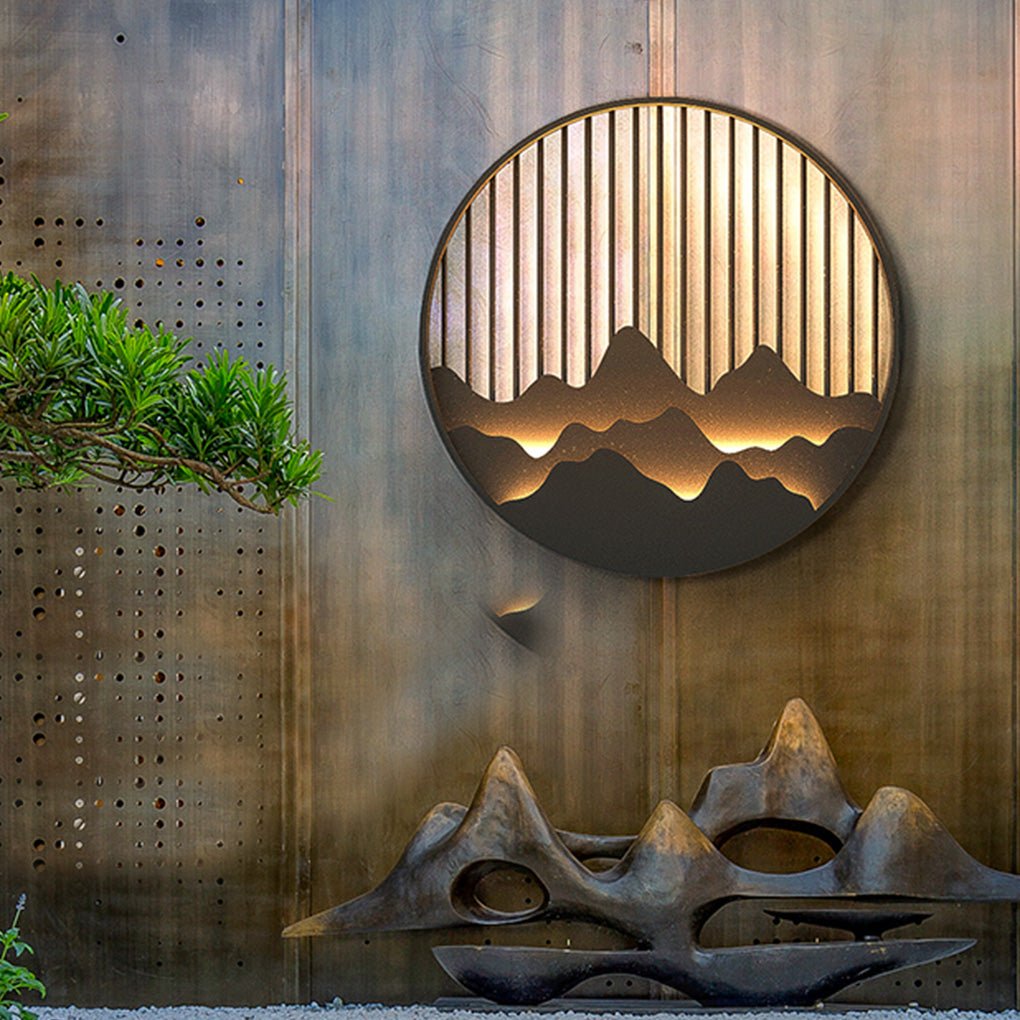 Oriel Creative Balcony Landscape Outdoor Wall Sconces
