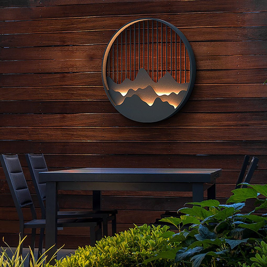 Oriel Creative Balcony Landscape Outdoor Wall Sconces