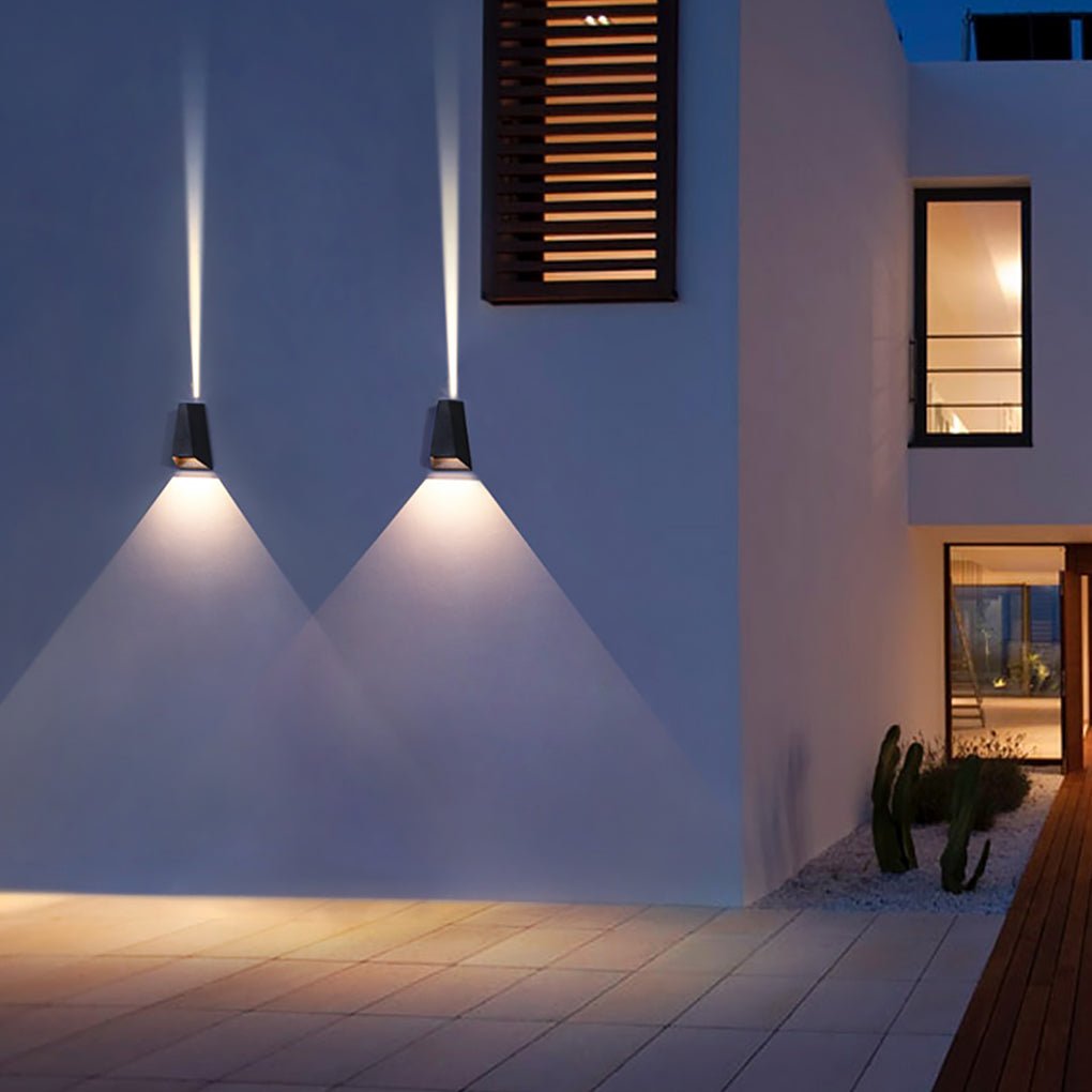 Flowy LED Waterproof Creative Modern Outdoor Porch Lights