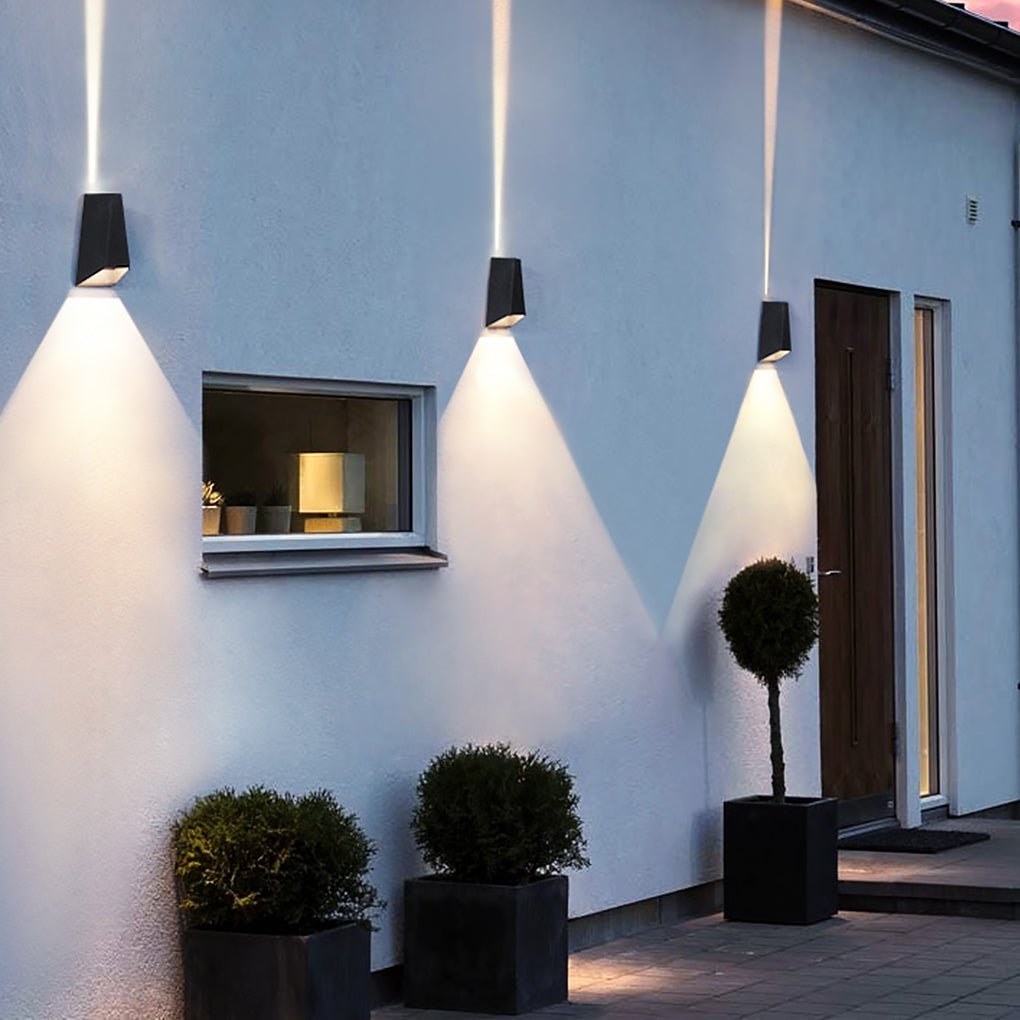 Flowy LED Waterproof Creative Modern Outdoor Porch Lights