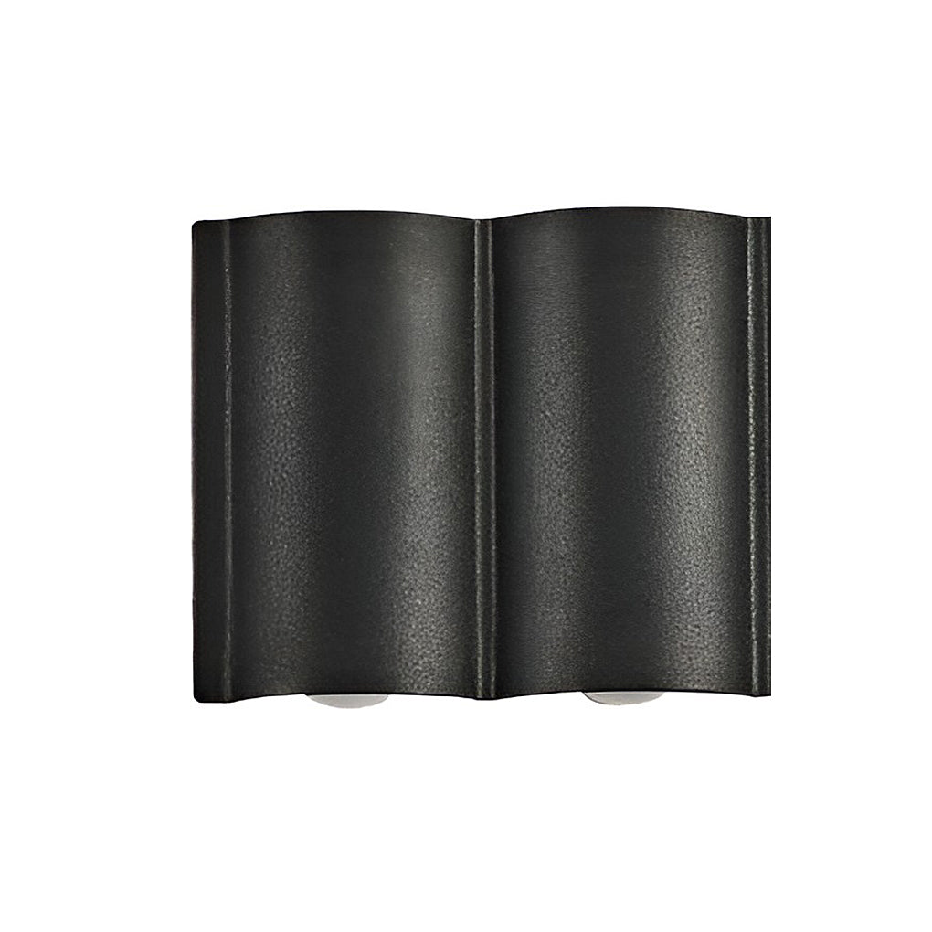 Rufus Creative Wave Arc LED Outdoor Wall Lights