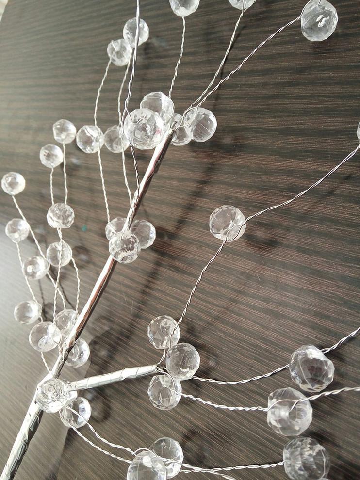 Haze Chandelier Crystal Dandelion with Crystals-Neutral Decor