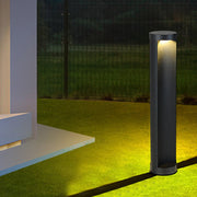 Scarlett Modern Cylinder Lawn Outdoor Lamp