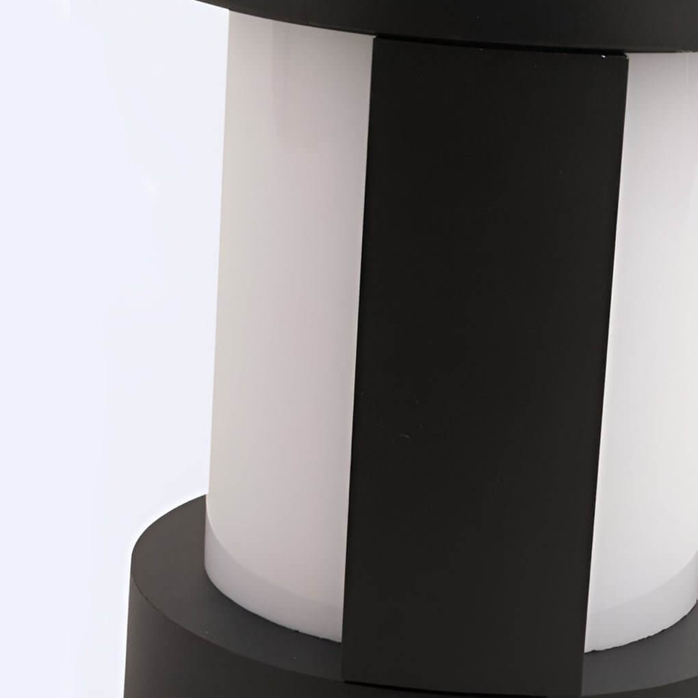Leann Cylindrical LED Bollard Outdoor Pathway Light