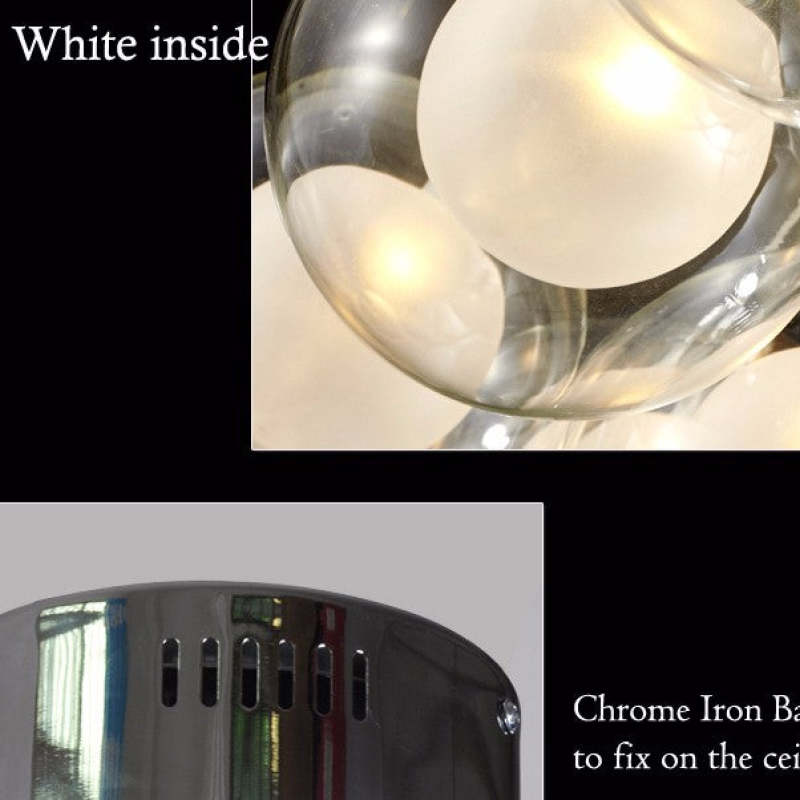 Valentina Modern Bubble Pendant Light, 5 Style - Neutral Decor