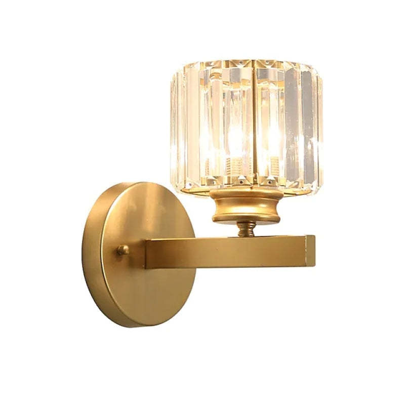 Arisha Modern LED Crystal Wall Lamp Square, Round - Neutral Decor