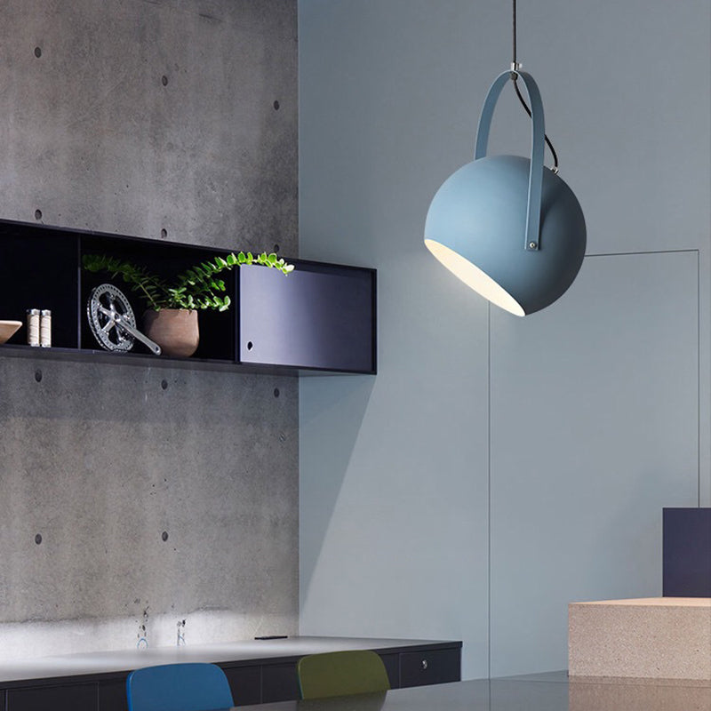 Aira Colorful Art Deco Pendant Light, Spherical, Bedroom - Neutral Decor