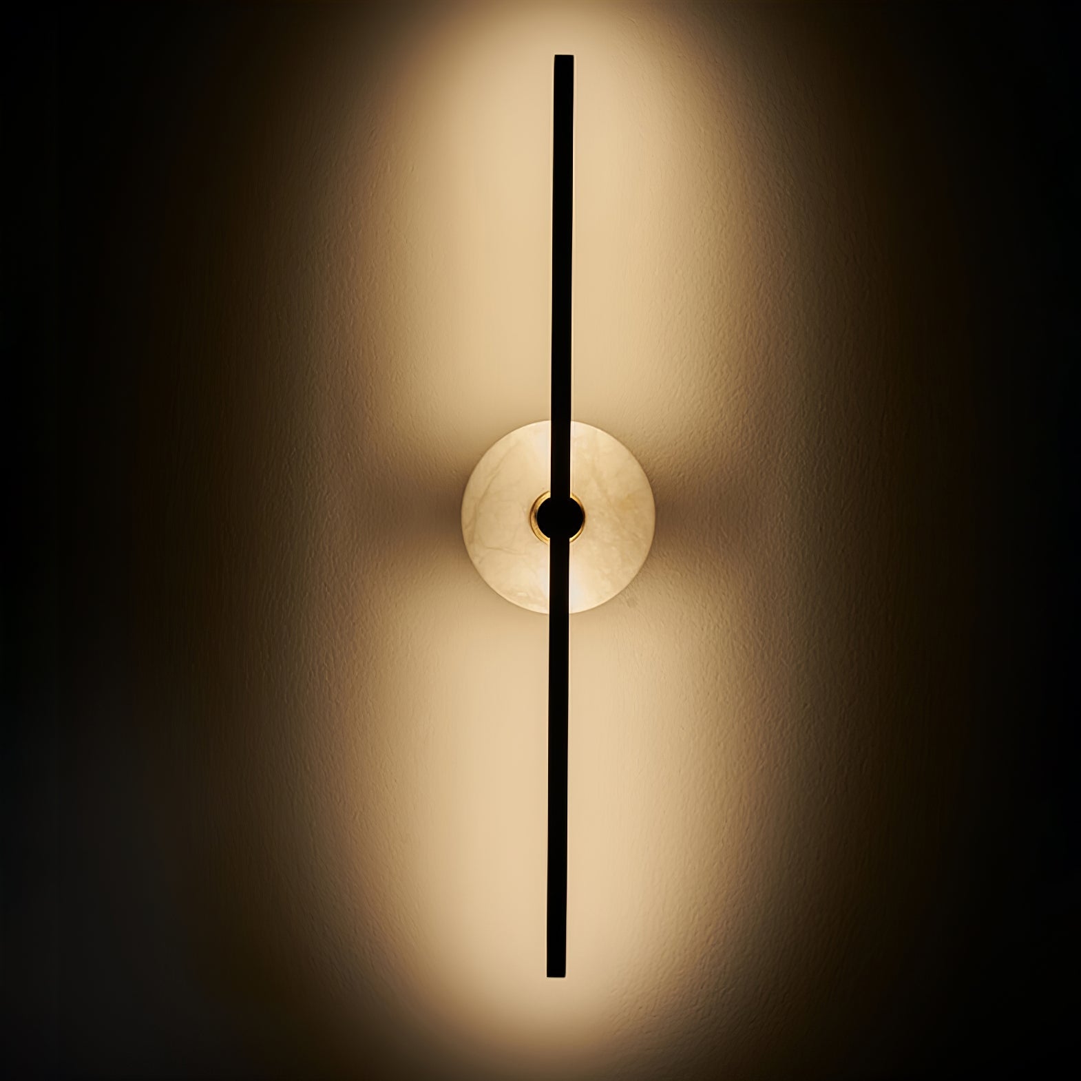 Elmarir Linear Alabaster Wall Light-Neutral Decor