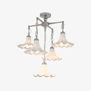 Jexen Bloom Chandelier-Neutral Decor