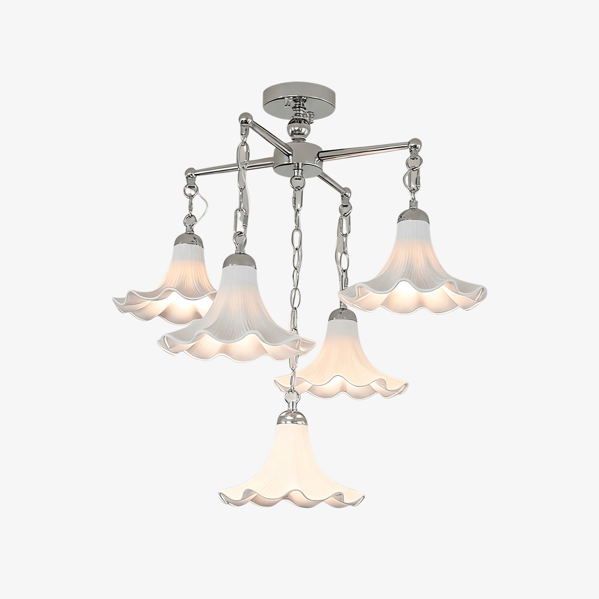 Jexen Bloom Chandelier-Neutral Decor