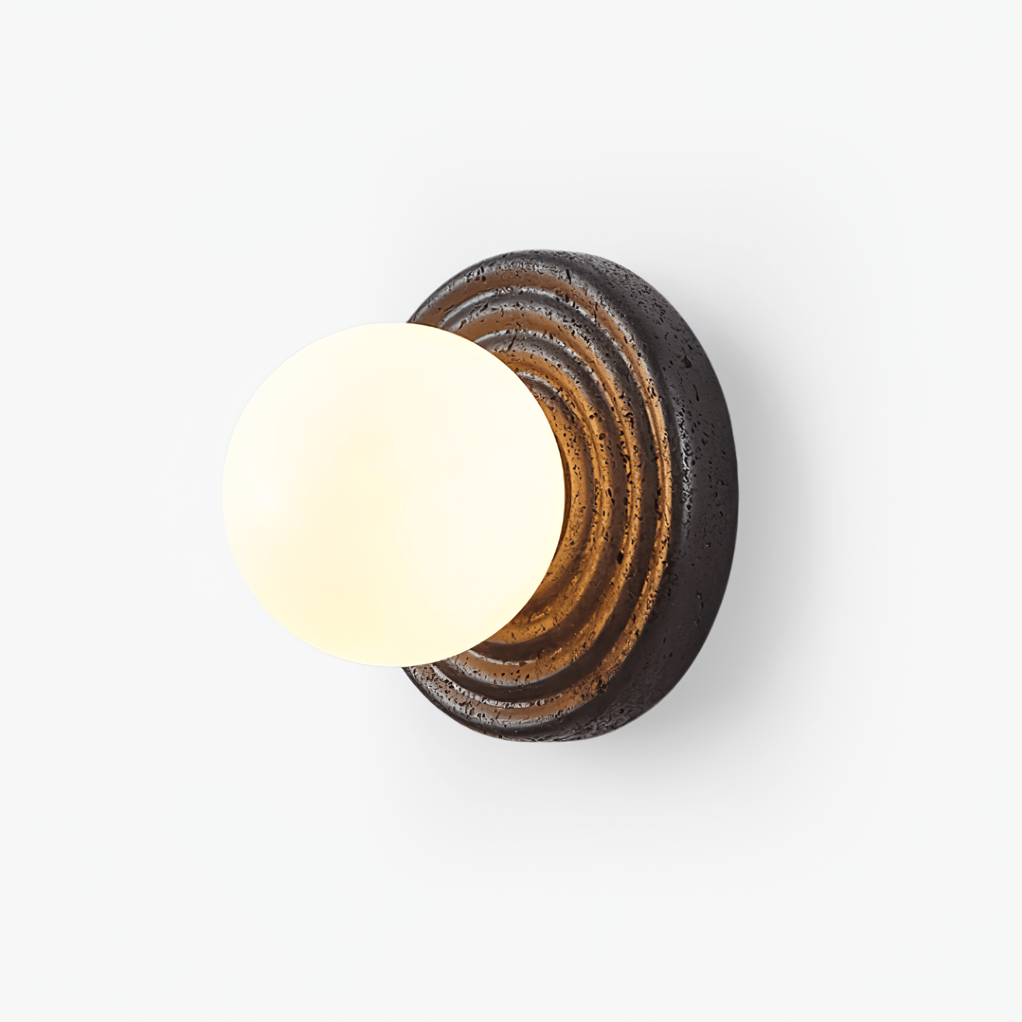 Mevx Travertine Wall Sconce-Neutral Decor