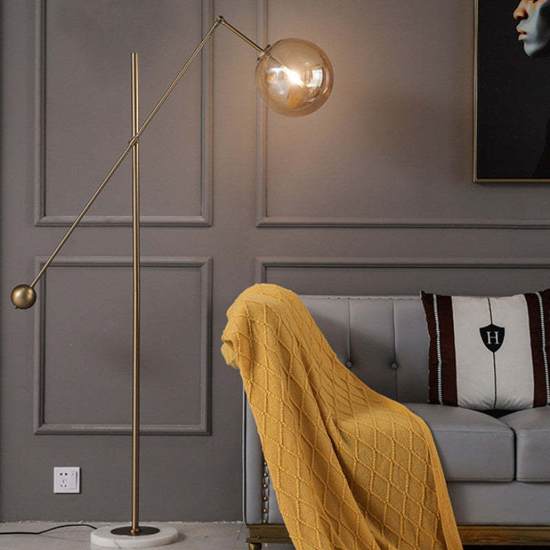 Valentina Arc Floor Lamp - Neutral Decor