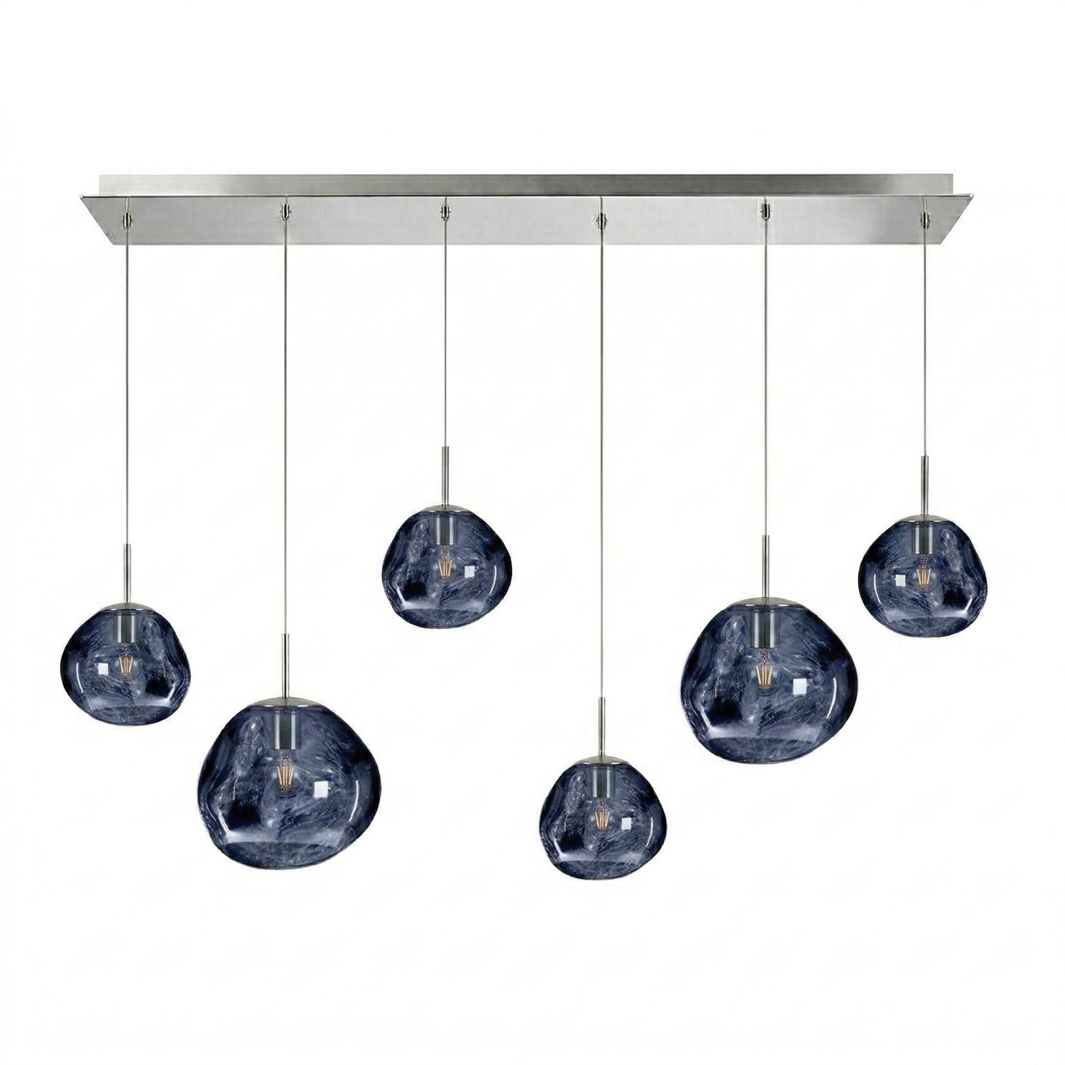 Multi Lava Round Pendant Lamp-Neutral Decor
