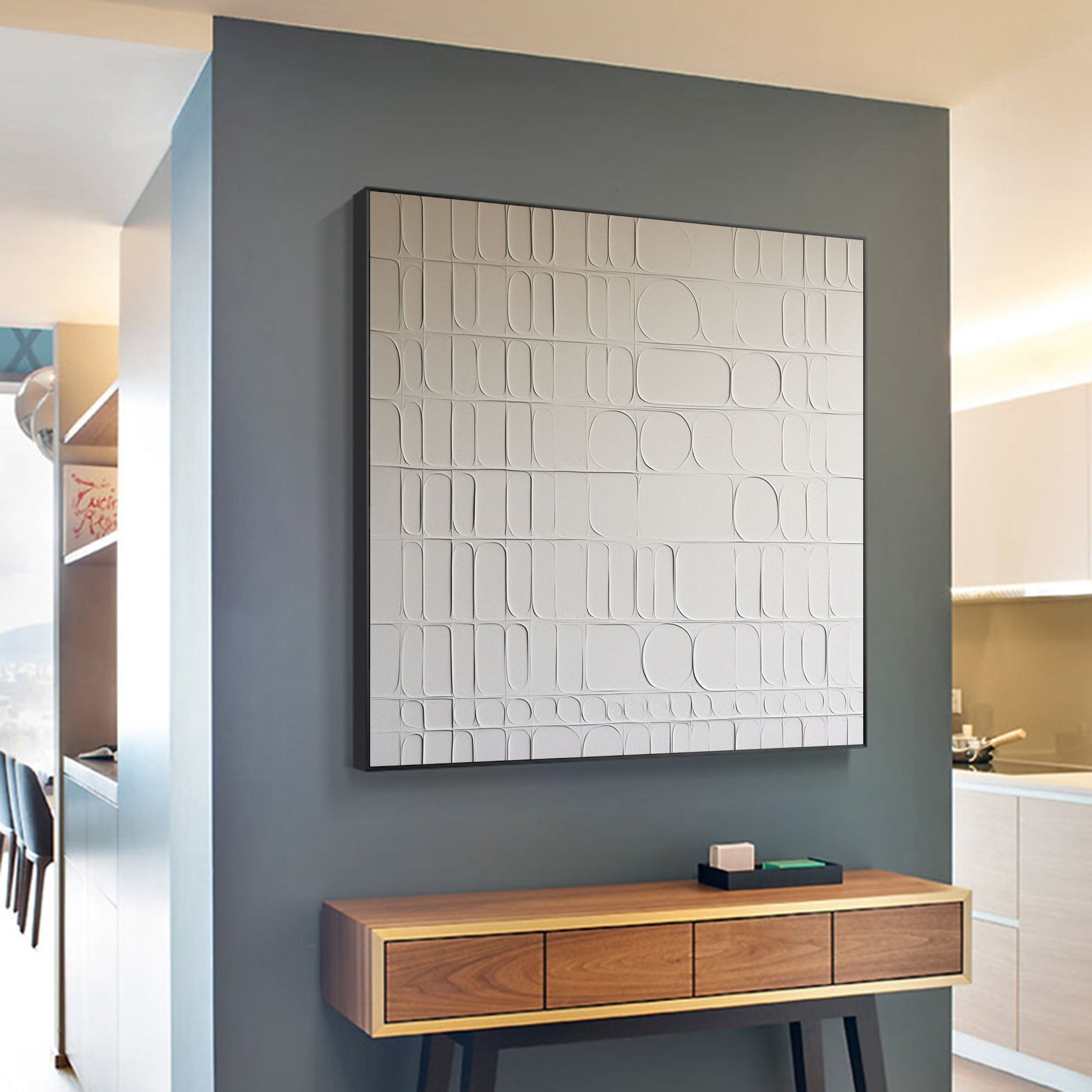 Plaster Art Texture Painting SG247 - Neutralighting