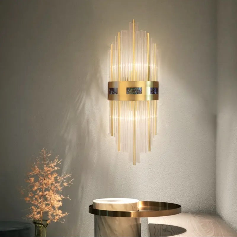 Kristy Crystal Wall Lamp Bedside Lamp, ∅18CM - Neutral Decor