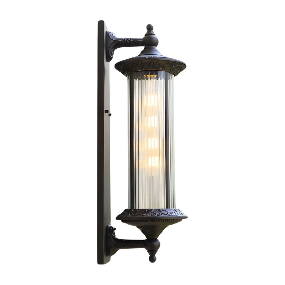 Silas Coffee Gold Vintage Outdoor Wall Lights