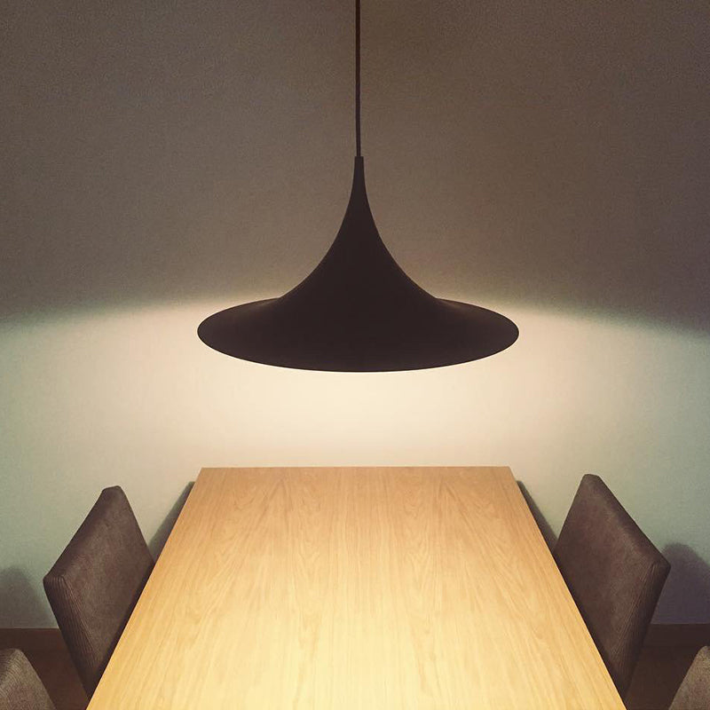 Arisha Minimalist Pendant Light, Hat - Neutral Decor