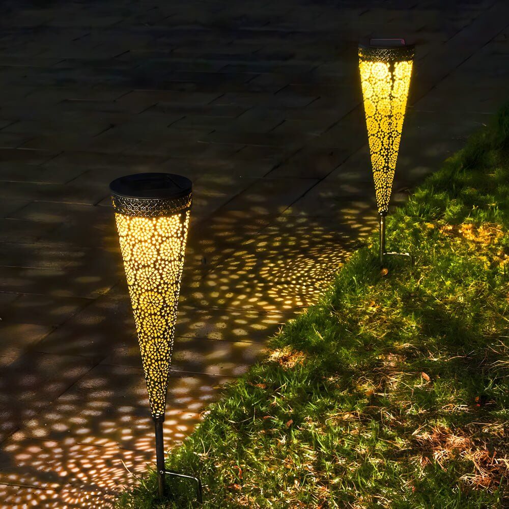 Laug Decorative Solar Floral Outdoor Stake Lights