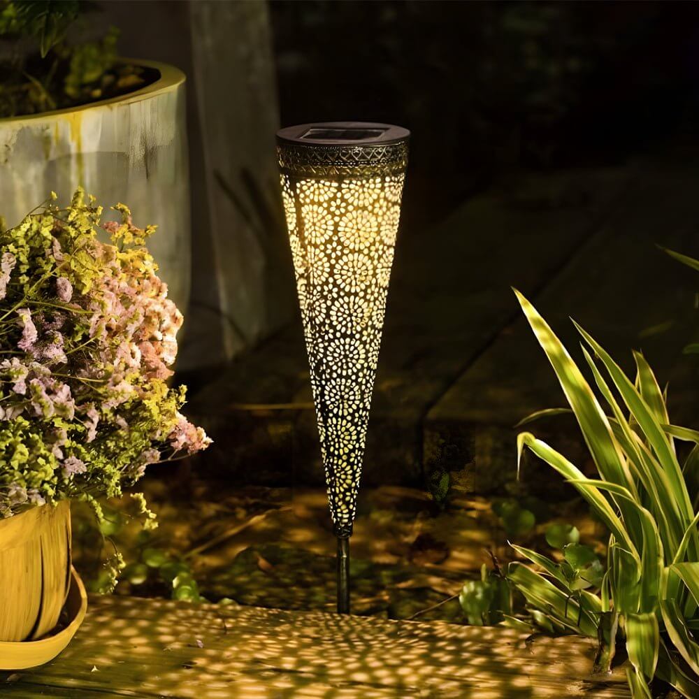 Laug Decorative Solar Floral Outdoor Stake Lights