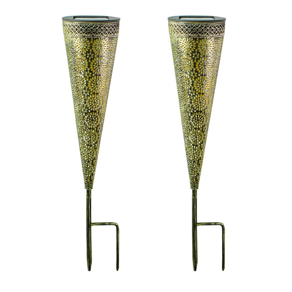 Laug Decorative Solar Floral Outdoor Stake Lights