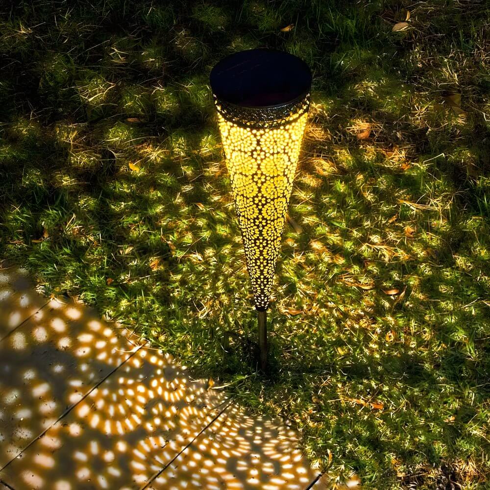 Laug Decorative Solar Floral Outdoor Stake Lights