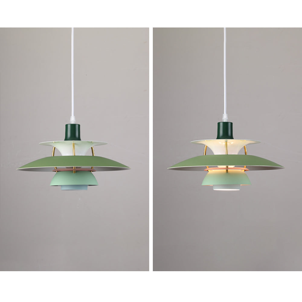 Jojo Macaron Umbrella Pendant Light, 15 Color - Neutral Decor