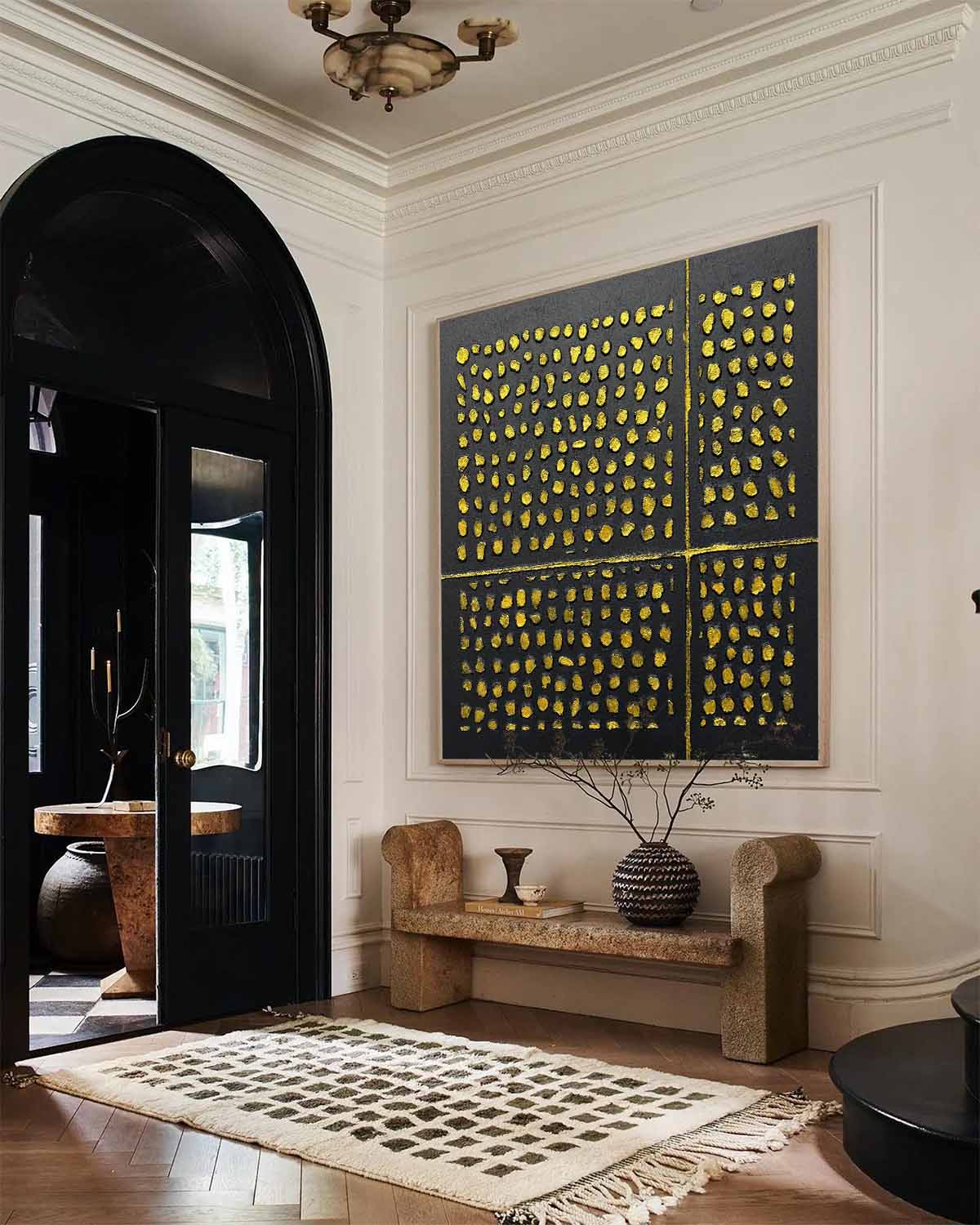 Plaster Art Texture Painting SG275 - Neutralighting