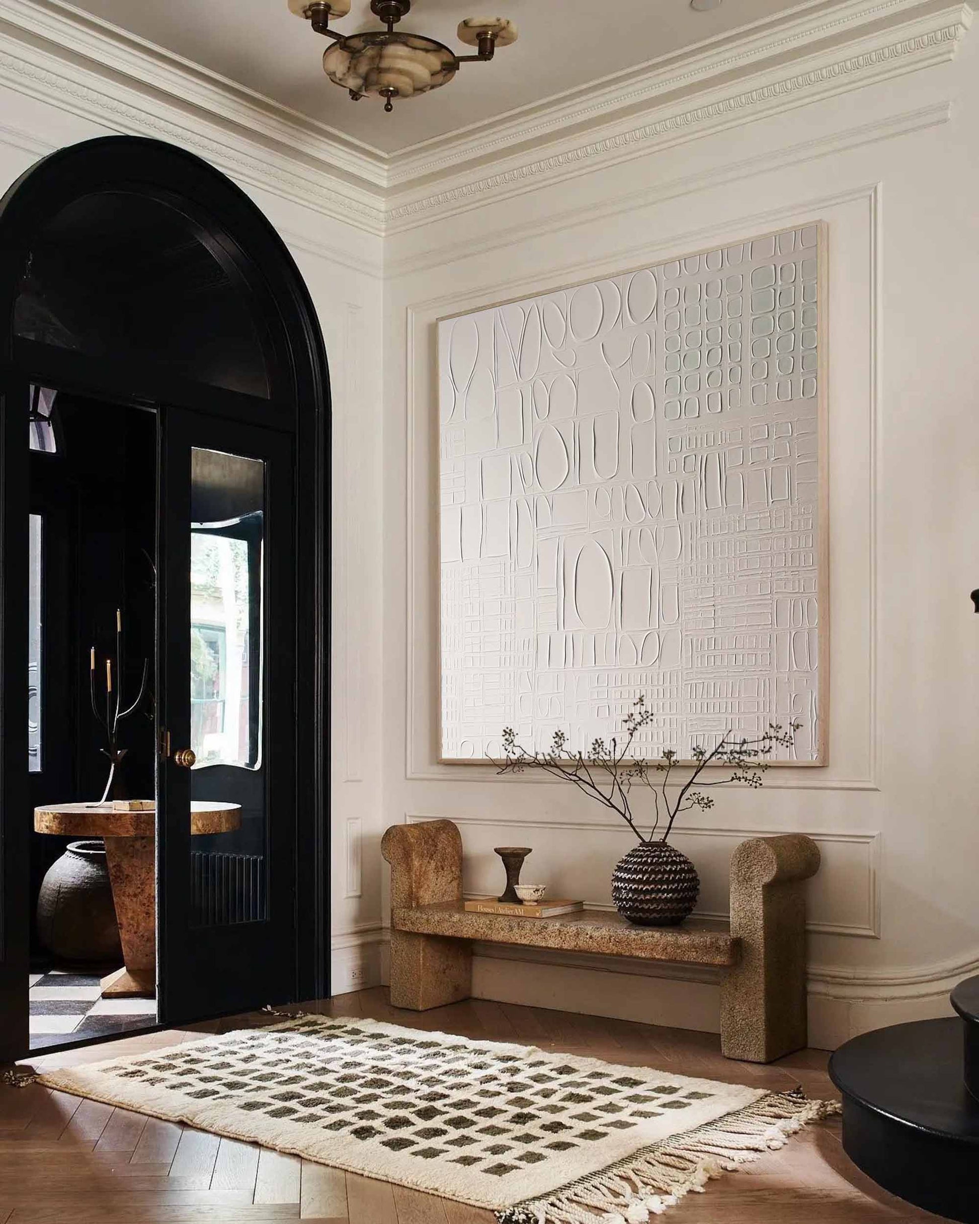 Plaster Art Texture Painting SG246 - Neutralighting
