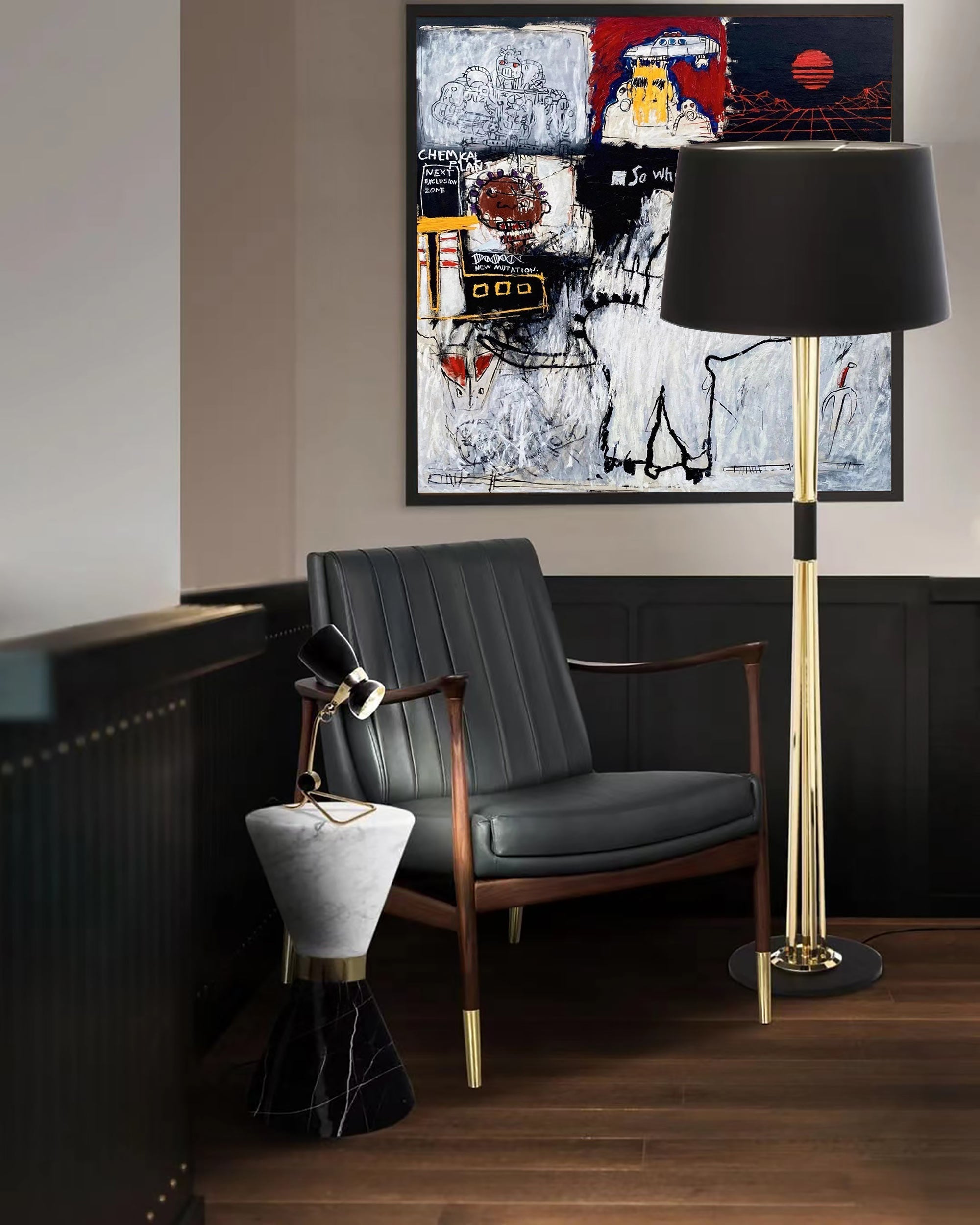 Abstract Graffiti Art GA030 - Neutralighting
