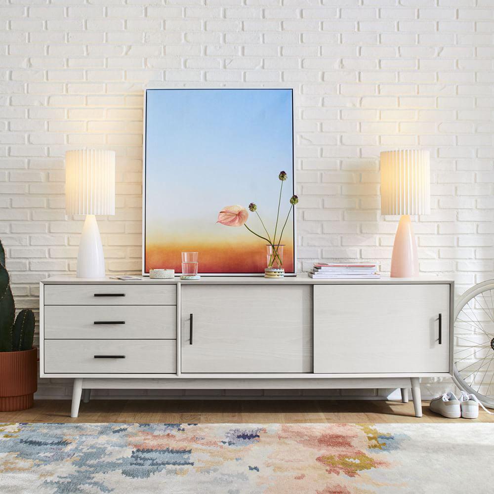Boko Minimalist Fabric Table Lamp-Neutral Decor