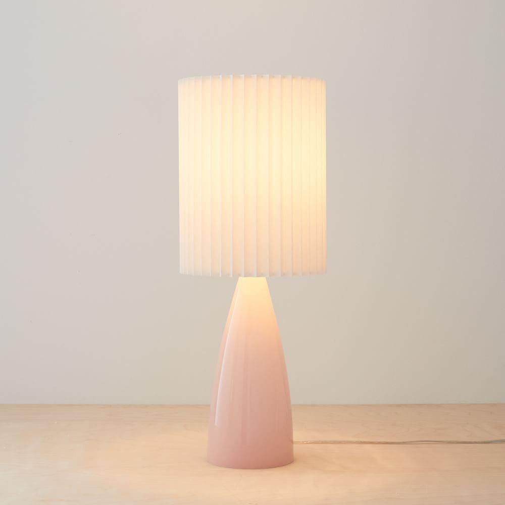 Boko Minimalist Fabric Table Lamp-Neutral Decor