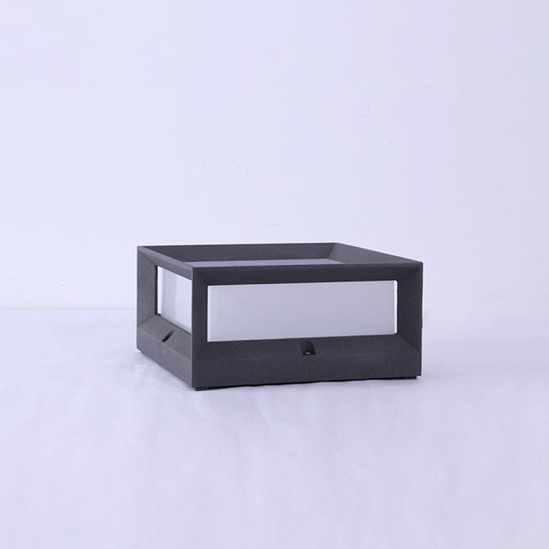 Una Square Unique Modern Solar Outdoor Lights