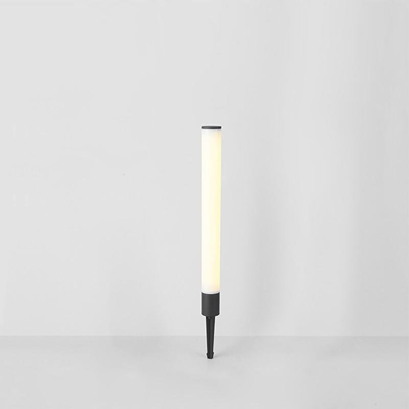 Joclyn Slender Cylindrical Outdoor Pathway Bollard Light