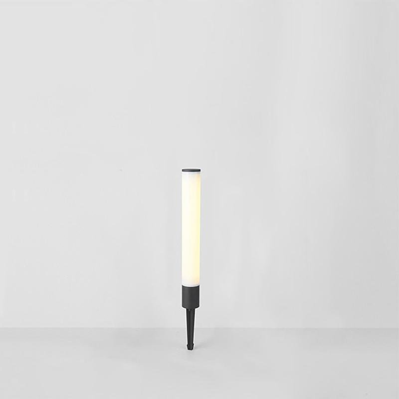 Joclyn Slender Cylindrical Outdoor Pathway Bollard Light