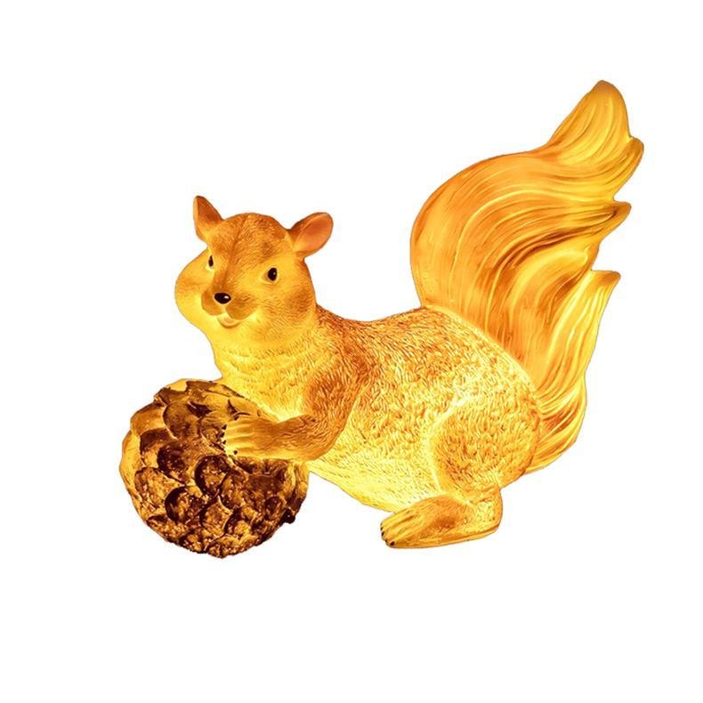Paulette Squirrel Modern LED Landscape Resin Outdoor Light