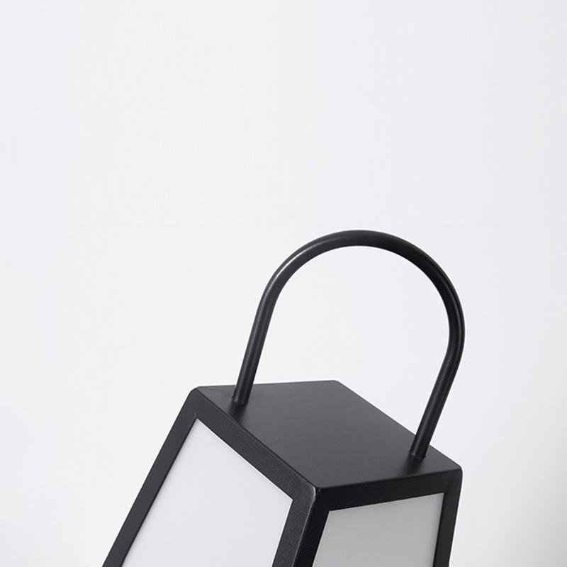 Weary LED Retro Black Outdoor Light Lanterns
