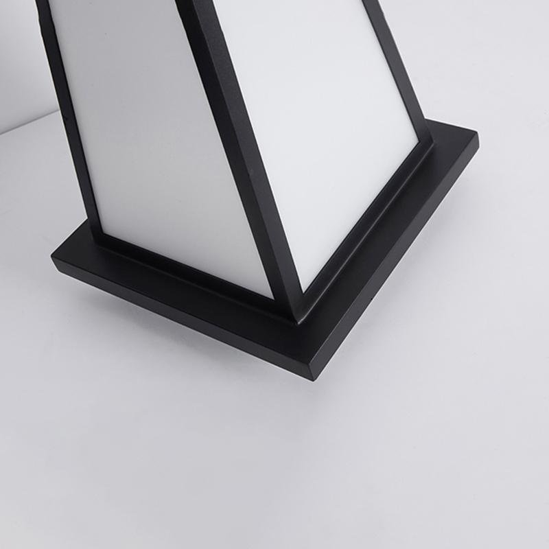 Weary LED Retro Black Outdoor Light Lanterns