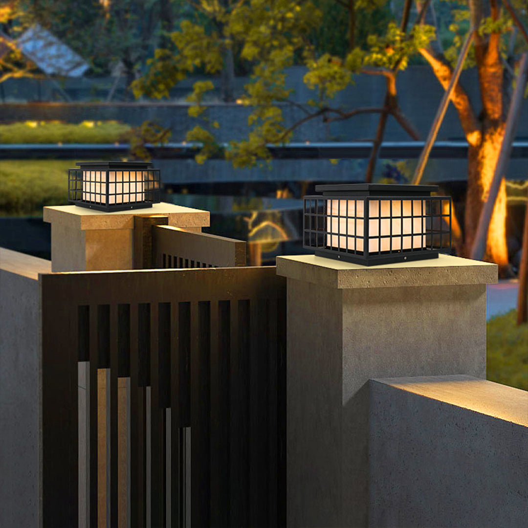 Igor Modern Stainless Steel Outdoor Pillar Lights
