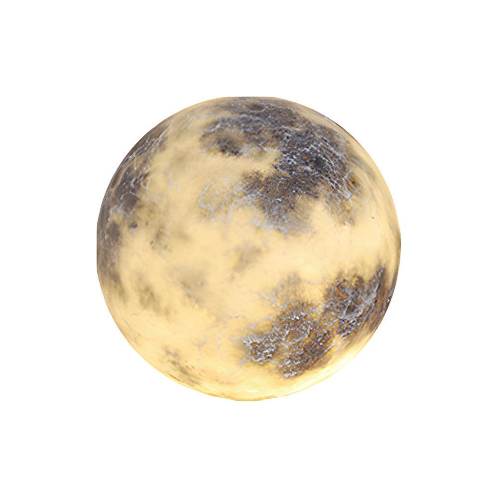 Riche Dreamy Moon Glass Luminous Outdoor Lawn Lamp
