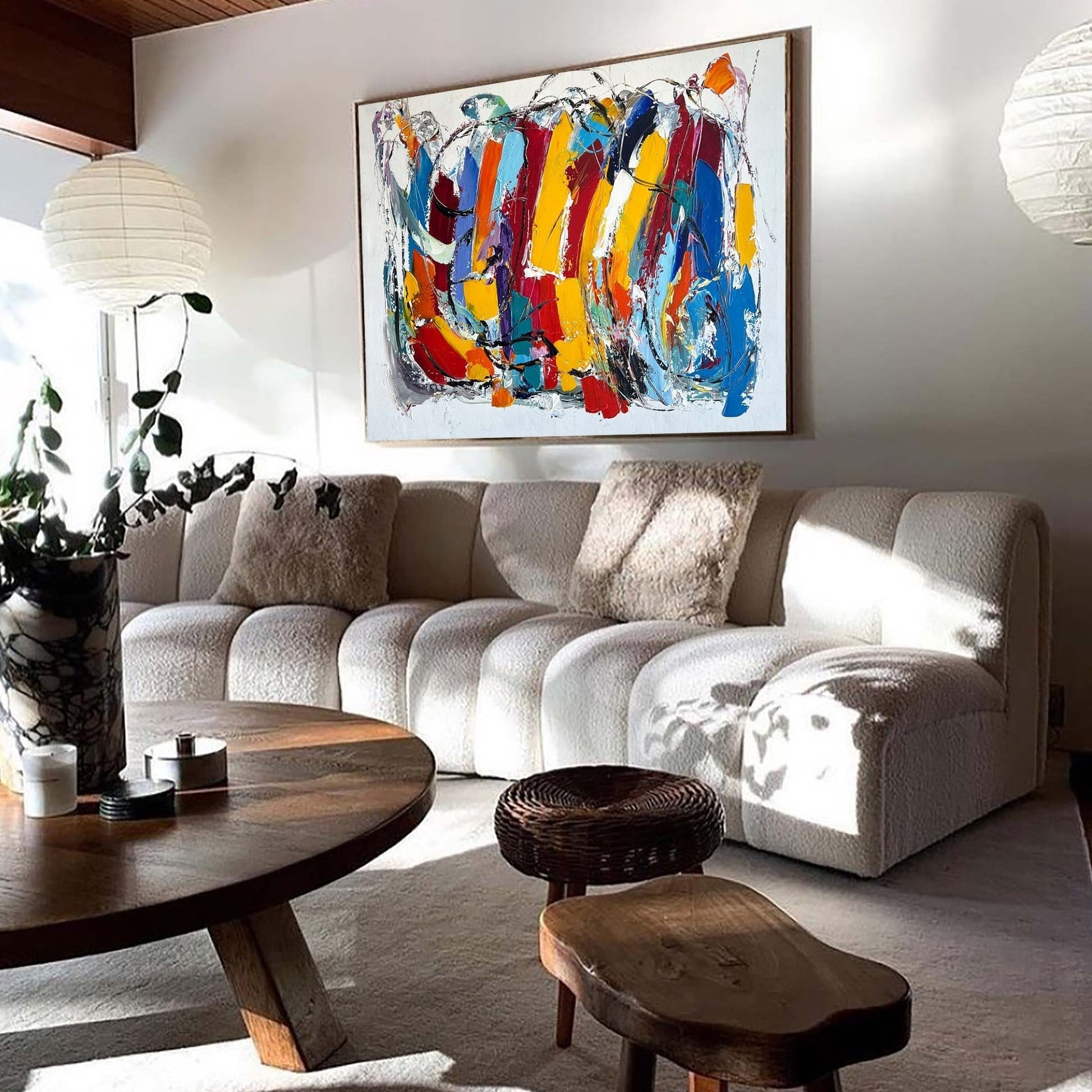 Colorful Abstract Painting ABAH56 - Neutralighting