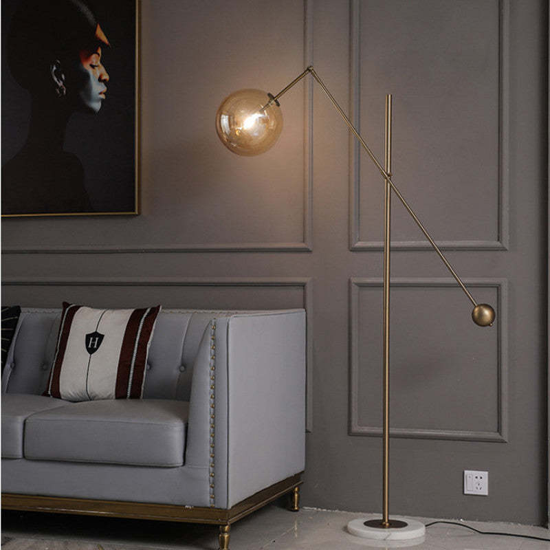 Valentina Arc Floor Lamp - Neutral Decor