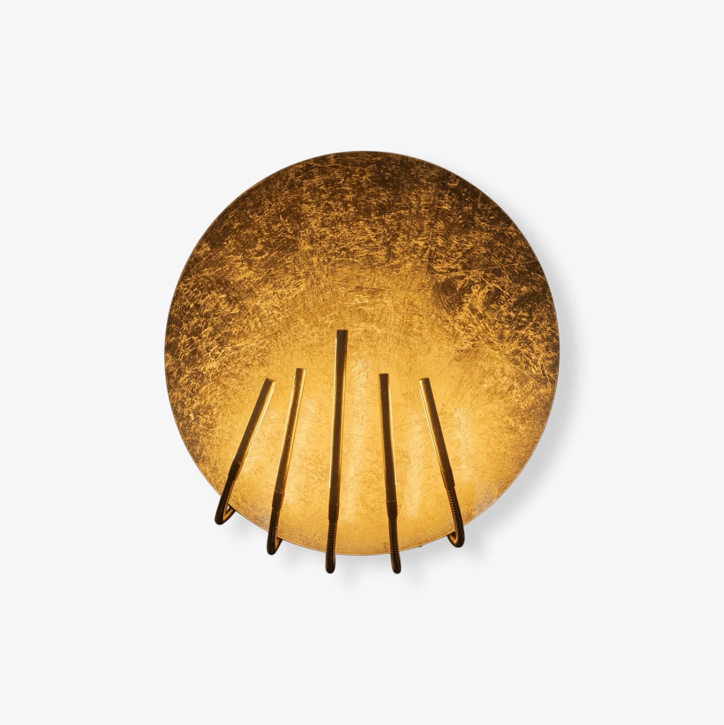 Golden Aura Wall Light-Neutral Decor